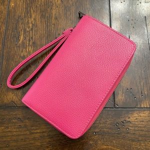 HOT Pink wristlet